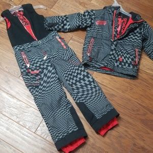 Kids Size 7 spyder ski suit